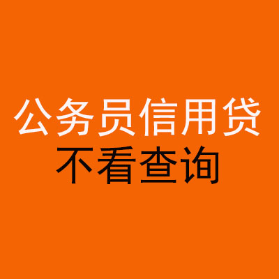 郸城公务员信用贷款